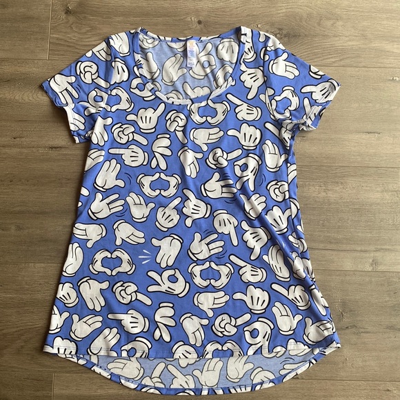 LuLaRoe Tops - EUC XXS Lularoe x Disney T-shirt